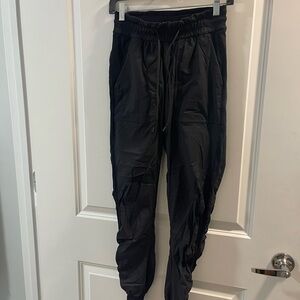 lululemon athletica Black Drawstring Jogger Pants